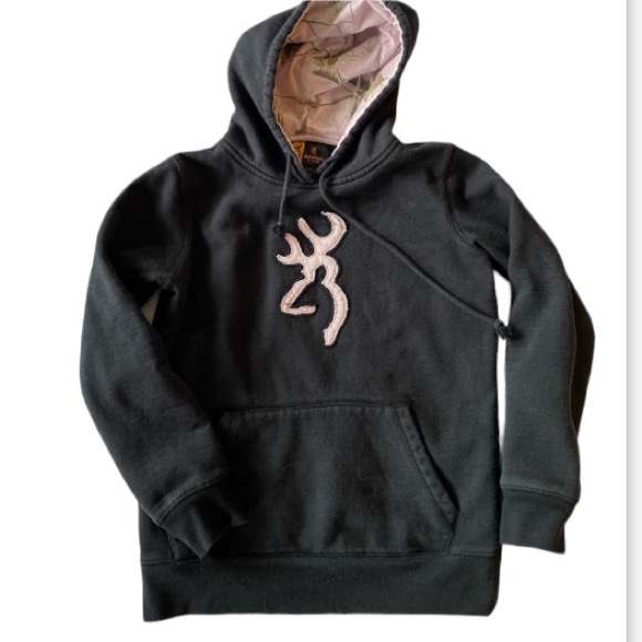 Browning | Tops | Browning Pink Tree Camo Hoodie | Poshmark